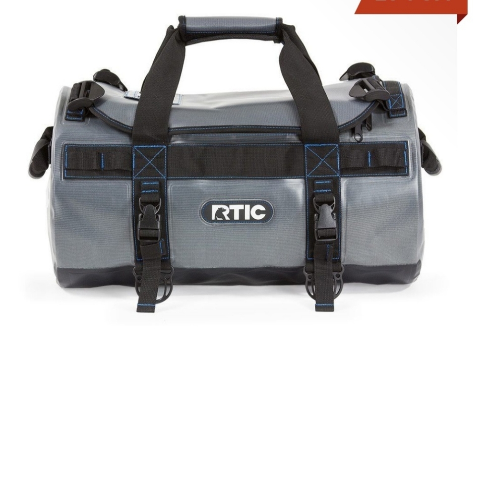 RTIC Small Blue/Grey Duffle Bag NWT